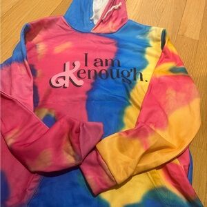 “I Am Kenough” Barbie Movie Tie-Dye Hoodie